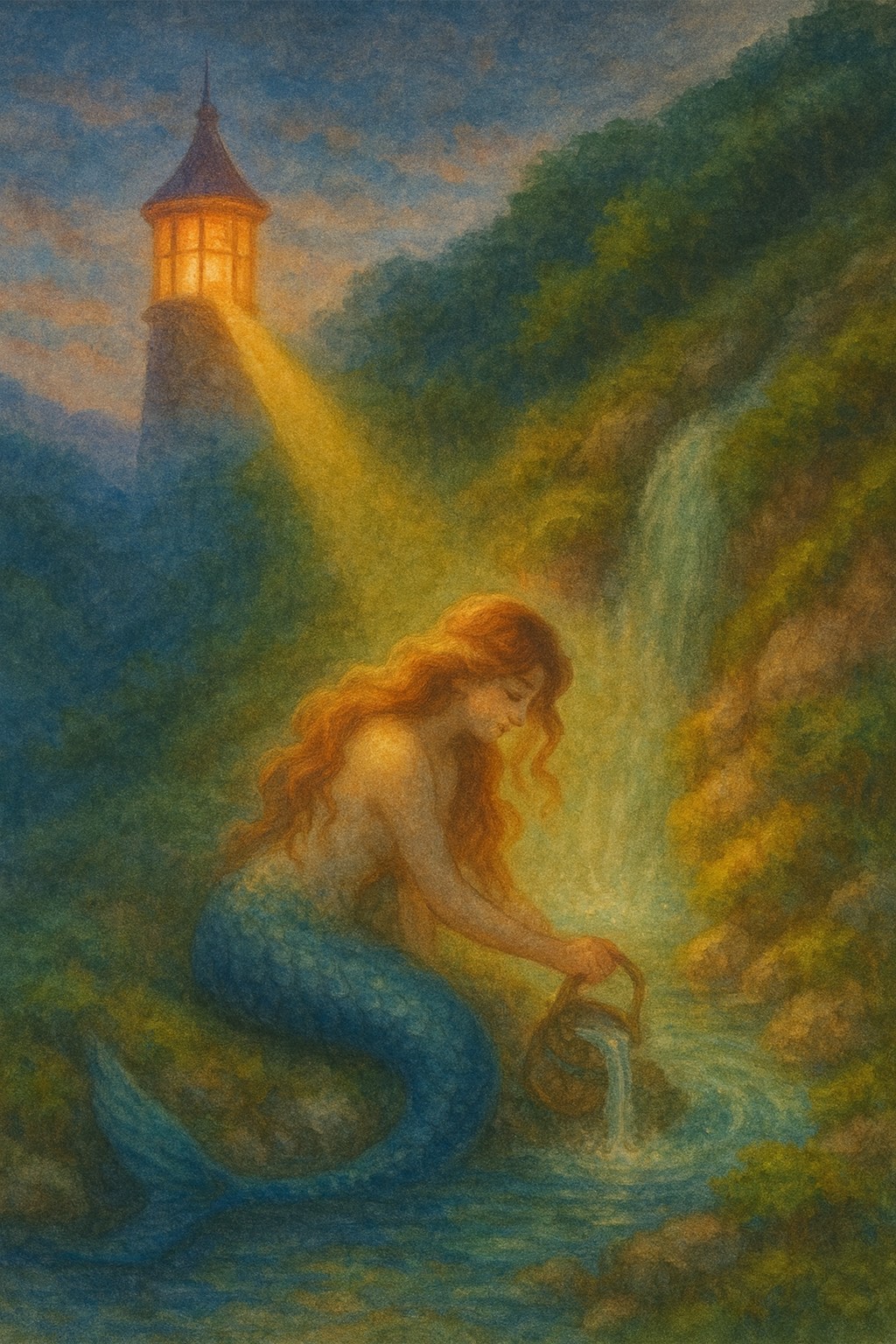 Mermaid at the Lighthouse